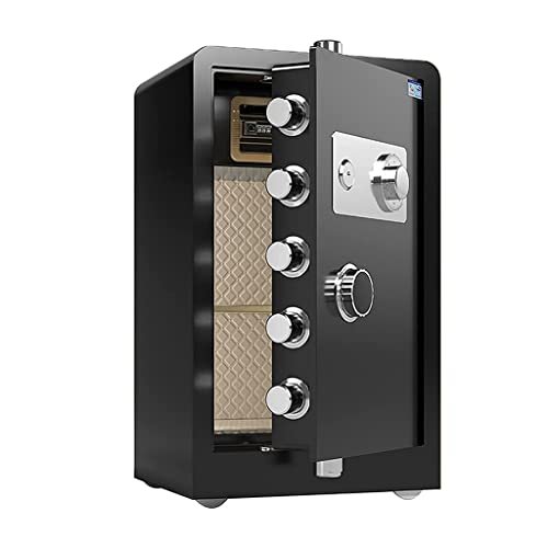 Steel Safe Safe and Fireproof Waterproof Safe Security Digital Cabinet Safe Heavy-Duty Steel Safe Fireproof and Waterproof Safety Cabinet Large 60cm/70cm/80cm Anti-Theft Saf