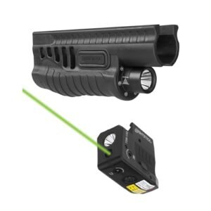 Nightstick SFL-11WL Shotgun Forend Light TSM-13G 150-Lumen Rechargeable Tactical Light w/Green Laser Sight