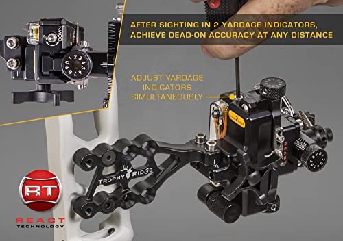 Trophy Ridge React One Pro Bow Sight RH – .010 Pin, Ultra-Precise Aim - Image 4