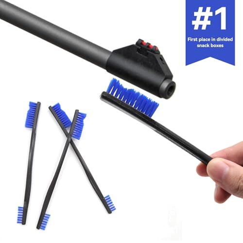 Pro Gun Cleaning Brushes Set: 10-Pack Double-Ended Nylon Brushes, 7" Kit - Image 6