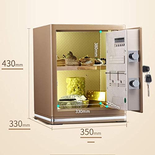 NAMSAR Smart Wall Safe Box Gold – Steel Security for Guns, Cash & Jewelry - Image 7