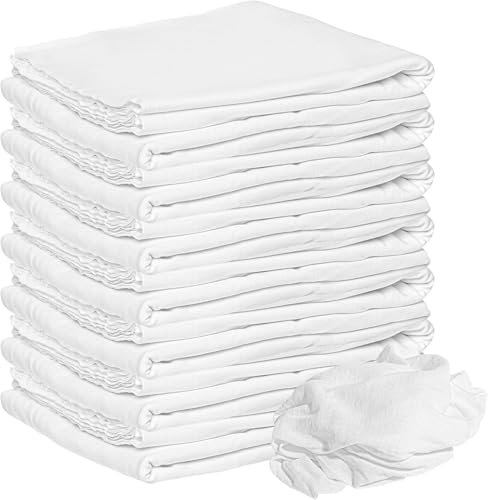 Lint Free Cotton Cleaning Rags 15 Pack – Soft, Reusable T-Shirt Cloths - Image 9