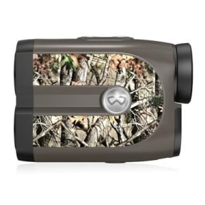 WOSPORTS 1500 Yards Bow Hunting Rangefinder, Laser Range Finder for Angle/Height/Horizontal Distance Measuring, Bow Mode for Hunter Archery, Scanning, 6X Magnification, Battery Included