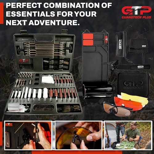 Ultimate Gun Care Kit: Universal Cleaner, Mat & UV Shooting Glasses - Image 2