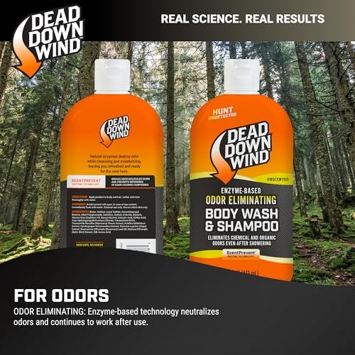 Unscented Hunting Body & Hair Soap 16oz – Odor Eliminating Wash - Image 3