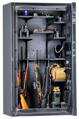 Kodiak 63-Gun Safe with Fire Protection & SafeX Security | 801lbs - Image 3
