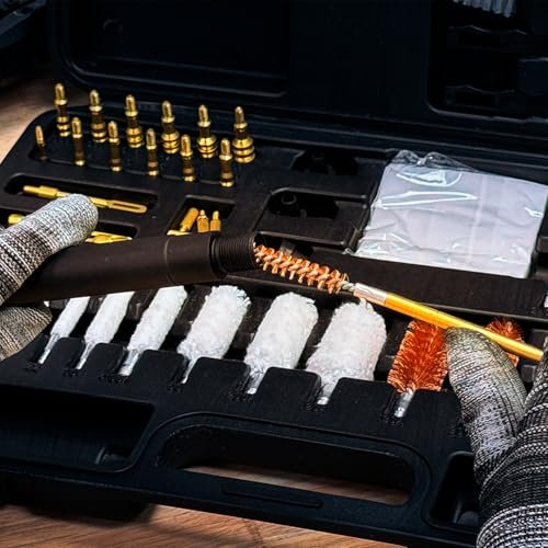 Pro Universal Gun Cleaning Kit: Brass Rods, Multi-Caliber Firearm Maintenance Set - Image 4