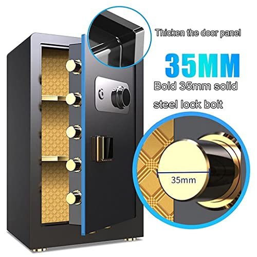 Fireproof Waterproof Steel Safe - Large Digital Anti-Theft Cabinet - Image 3