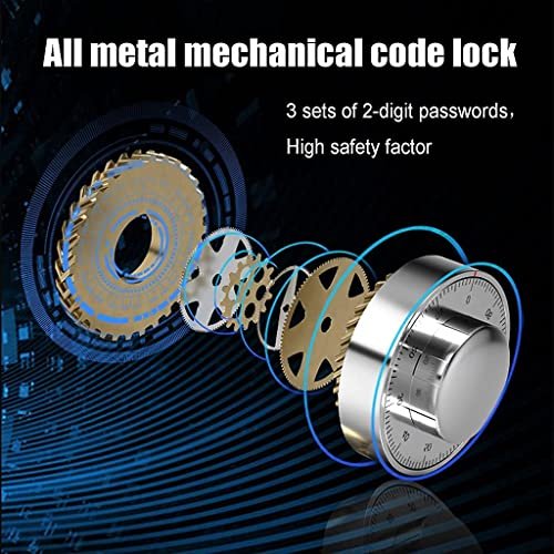 Fireproof Waterproof Steel Safe - Large Digital Anti-Theft Cabinet - Image 6