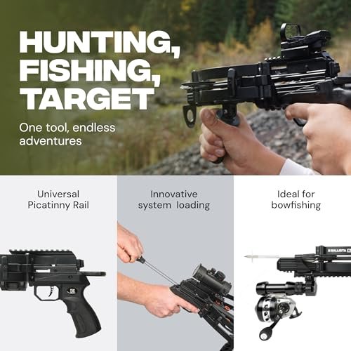 Powerful Mini Crossbow 340fps 150lb Hunting Fishing Target Shooting Sight - Image 5