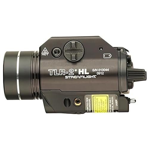 Streamlight TLR-2 HL 1000-Lumen Weapon Light with Red Laser, Black - Image 2