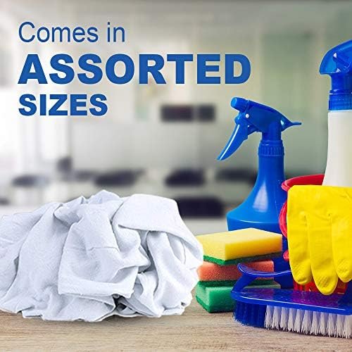 Lint Free Cotton Cleaning Rags 15 Pack – Soft, Reusable T-Shirt Cloths - Image 8