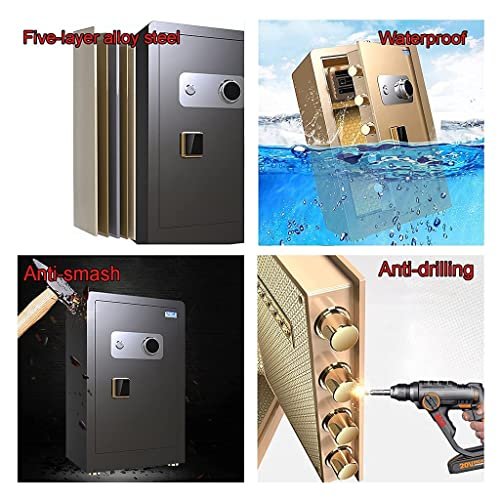 Fireproof Waterproof Steel Safe - Large Digital Anti-Theft Cabinet - Image 2