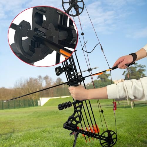 QI HUO JU Archery Arrow Rest - Whisker Biscuit for Compound & Recurve Bows - Image 5