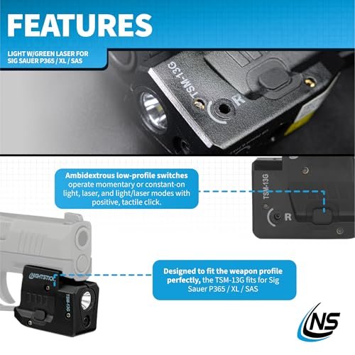 Nightstick SFL-11WL Shotgun Forend Light with Green Laser & 150 Lumens - Image 7