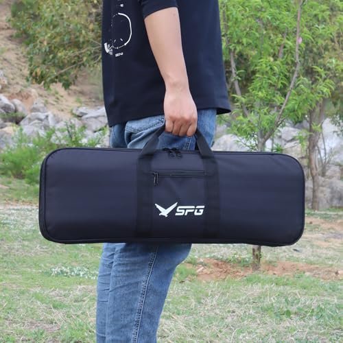 SPG Takedown Recurve Bow Case – Soft Double-Layer Archery Bag Black - Image 7