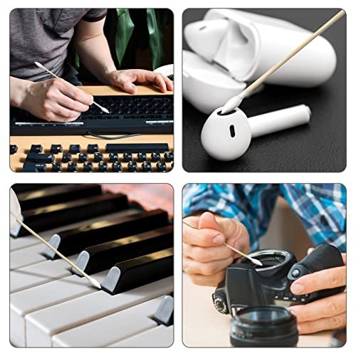 400PCS 6" Double-Ended Gun Cleaning Swabs - Lint-Free Bamboo Tips - Image 6