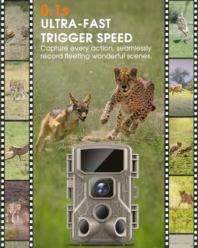 Punvoe 4K WiFi Trail Camera 64MP with Night Vision & 64GB Card - Image 7