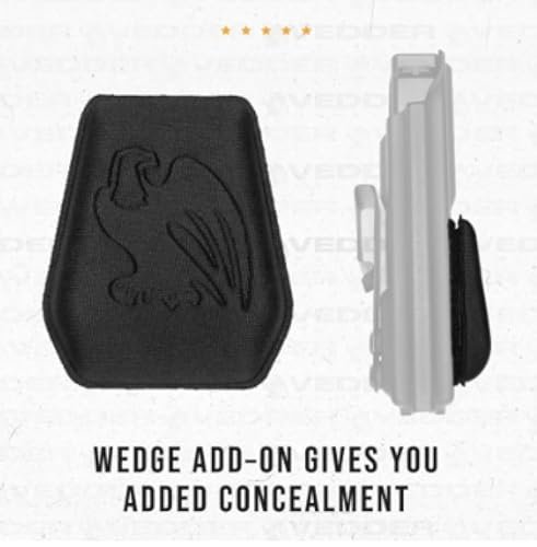 Vedder Holsters AIWB Foam Wedge – Kydex Comfort Pad for Concealed Carry - Image 4