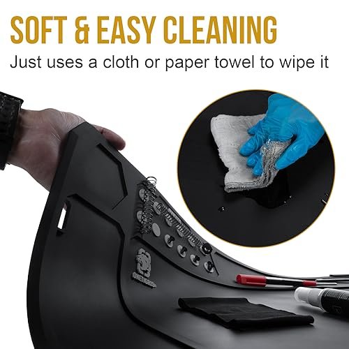 OneTigris XL Gun Cleaning Mat 48"x16" Magnetic Non-Slip Workbench Pad - Image 4