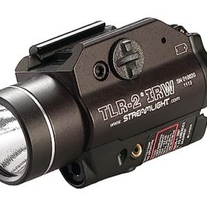 Streamlight 69165 TLR-2 IRW 300-Lumen Strobing Rail Mounted Tactical Light with IR Laser, Black