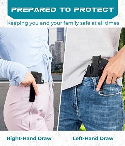 Premium Tactical Laser Holster for Glock 9mm Concealed Carry IWB OWB Mag Pouch - Image 6