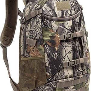 AIRTTUZ Hunting Backpack Outdoor Daypack Hunting Pack for Men with Rain Cover. (Camo)