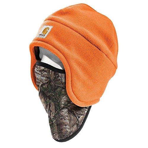 Carhartt Men's Fleece 2 in 1 Hat, Brite Orange, OFA