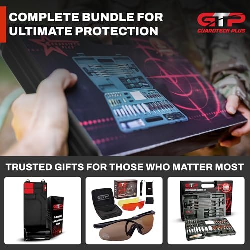 Ultimate Gun Care Kit: Universal Cleaner, Mat & UV Shooting Glasses - Image 4