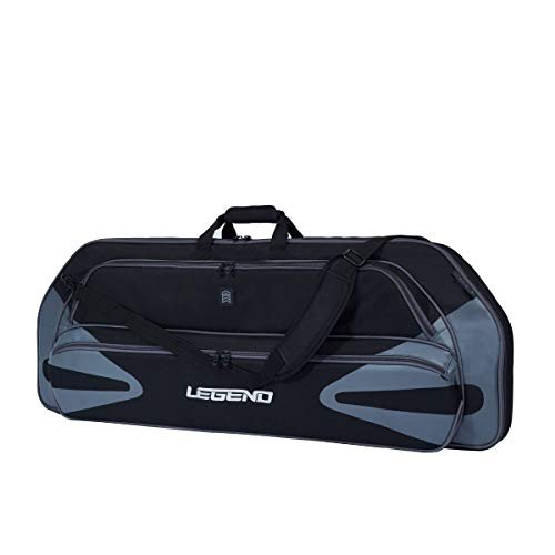 Legend Monstro Compound Bow Case: Padded 44" Travel Archery Storage Bag with Arrow Tube - Image 6