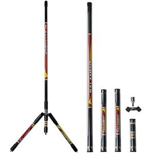 SHARROW Archery Bow Stabilizer 30" 10" 4" Balance Bar Set Main Rod Sided Rod Stabilizer Silencer Damping for Recurve Bow and Compound Bow (palament)