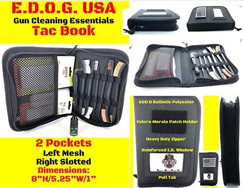 EDOG Premier Gun Cleaning Kit: Universal 30pc .22-45 Tactical Cleaning System - Image 5