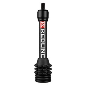 REDLINE 6" Stabilizer, Adjustable with 3 Customizable Weights, Sleek Lightweight Design, and Front end RL Rubber dampening System