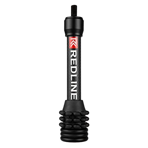 REDLINE 6" Stabilizer, Adjustable with 3 Customizable Weights, Sleek Lightweight Design, and Front end RL Rubber dampening System
