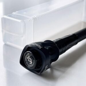 NoxDyn Bow stabilizer, Carbon Compound Bow stabilizer with Weighted Absorbers for Enhanced Performance in Archery and Bow Hunting (15'')