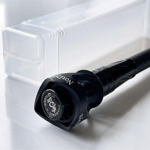 NoxDyn Bow stabilizer, Carbon Compound Bow stabilizer with Weighted Absorbers for Enhanced Performance in Archery and Bow Hunting (15'')