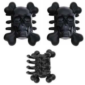 sntxmy Bow Limbs Archery Stabilizer- Bow Vibration Damper-Bow Split Limb Silencer Vibration Damper Stabilizer for Compound Bow - 2pcs (Black)