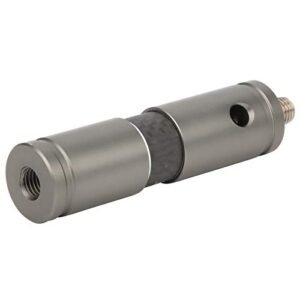 Bow Stabilizer, 3in Carbon Fiber Balance Rod, for Recurve Bow, Shock Absorb, Lightweight, Vibration Dampening, Easy Install, Enhanced Archery Accuracy and Stability