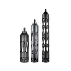 SHARROW Archery Bow Stabilizer 5inch 8inch 11inch Bow Riser Shock Absorber Dampener Recurve Bow Noise Reduction Compound Bow Accessories (Black, 5 inch)