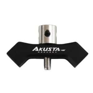 DEERACE Archery V Bar Mount Stabilizer Connector for Recurve Bow (40°)