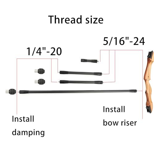 AMEYXGS Archery Bow Stabilizer Set Review for Enhanced Accuracy - Image 7