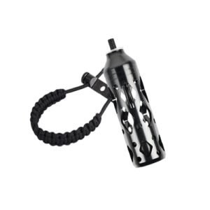 SPG Compound Bow Stabilizer with Bow Wrist Sling Kit,Aluminium Archery Shock Absorber Adjustable Compound Bow Slings Paracord Straps for Hunting Shooting Accessories