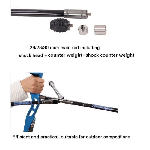 AMEYXGS 28 Inch Carbon Fiber Bow Stabilizer Review for Precision - Image 5