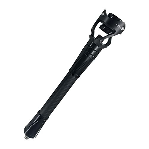 Bow Stabilizer, Archery Bow Stabilizer for Compound Bow Carbon Balance Bar Absorber with Weights and Damping System to Reduce Vibrations Sound Absorption for Bow Hunting Shooting. (Stabilizers-LX-15")