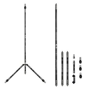 Perogen Archery Bow Stabilizer Set 4/5/10/12/28/30 inch 3K Carbon Fiber Bow Stabilizer Extension Pole with Stabilizer Rubber and Weights for Recurve Bow and Compound Bow