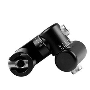 Black Archery Single Side Adjustable V-bar Quick Disconnect Mount Adjustable Bow Rod Stabilizer