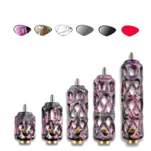 SHARROW Archery Bow Stabilizer 2" 3" 4" 5" 6" Bow Riser Shock Absorber Dampener Recurve Bow Noise Reduction Compound Bow Accessories (red camo, 2 inch)