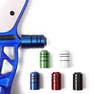 Cuoyuqie 1sets Archery Stabilizer Weight Kit Recurve Riser Balance Barebow Counterweight Shooting Accessories (Blue 1sets)