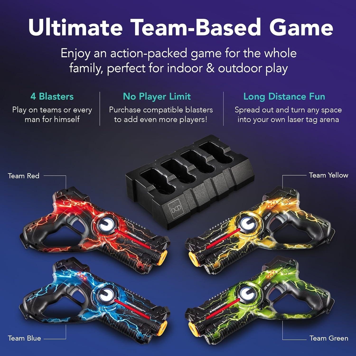 We Review a Vest-Free, Rechargeable Laser Tag Set