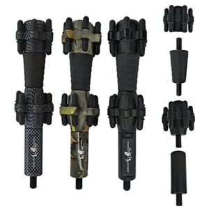 ZSHJGJR Compound Bow Stabilizer Arrow Shock Absorber Vibration Dampening Stabilizer Balance Stabilizer Accessory (Carbon)
